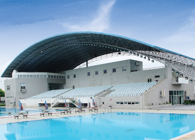 阜康游泳馆网架