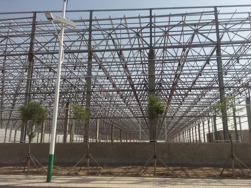 阜康汽车工业厂房网架